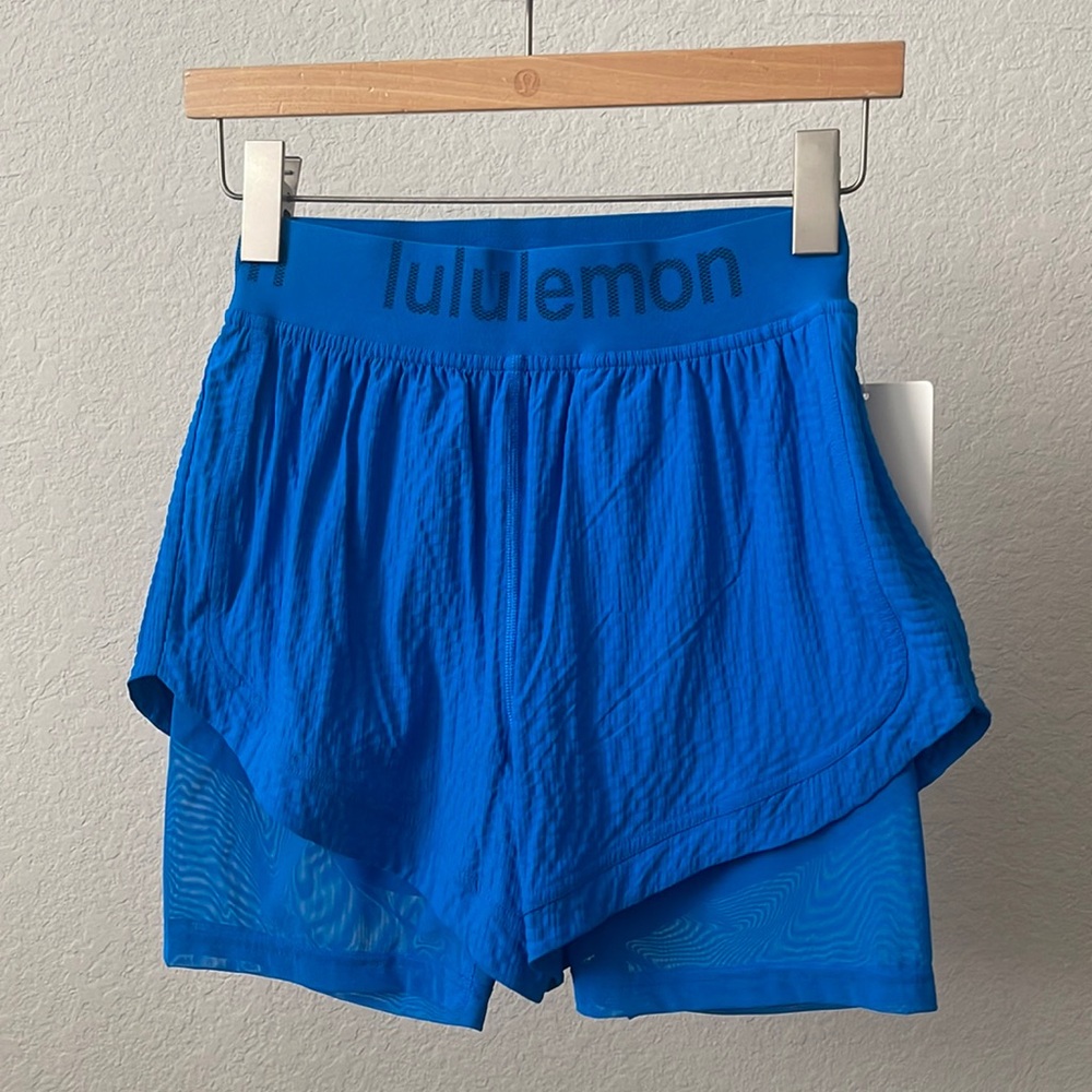 NWT Lululemon Waistband HR Train Short PLSI